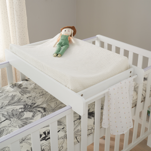 Tutti Bambini Malmo 3 Piece Nursery Room Set With Cot Top Changer- White
