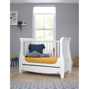 Tutti Bambini Katie 3 Piece Sleigh Nursery Room Set- White