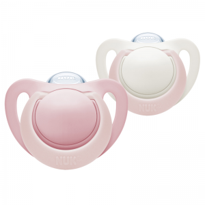 NUK Genius Silicone Soother 2Pk