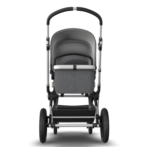 Bugaboo Cameleon 3 Plus Pushchair and Carrycot Bundle- Aluminium_Grey Melange
