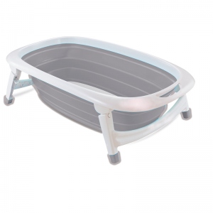 iSafe Flat Foldable Baby Bath – Grey