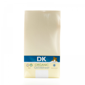 DK Glovesheets 100% Organic Cotton Fitted Sheet- Cream