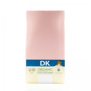 DK Glovesheets 100% Organic Cotton Fitted Sheet- Pink